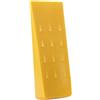 YEJBBUC Cuneo per abbattimento albero per tagliare alberi robusto strumenti di registrazione cuneo 20 cm giallo