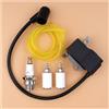 CVFDCCD Misura for HUSQVARNA 125E 125C 125L 125R 125RJ 128R 128LD 128C 128CD Trimmer Decespugliatore Bobina di Accensione Candela Filtro Del Carburante Kit Linea