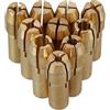 CNBTR, in ottone, 3,2 mm, 0, Collet Mandrino per utensili rotativi Dremel-Mandrino per trapano elettrico da collezionare per smerigliatura, confezione da 10, Dia. 8 mm)