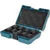 Makita E-16564 - Set di 9 chiavi a bussola Impact Black