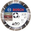 BOSCH Lama diamantata segmentata DB944 da 22,9 cm, ideale per il taglio di calcestruzzo, mattoni e blocchi