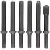 STRAFBRG 6 pezzi/set di rivetti ad aria compressa in acciaio pieno rivetto utensili for la rimozione a ruggine foratura,Affidabilità a lungo termine