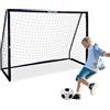 ZERRO Porte da calcio per bambini Portatile Allenamento di Calcio Bambini e Adulti Robusta e Durevole porta calcio giardino per il giardino 240x85x160cm