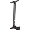 LEZYNE Sport Floor Drive 3,5 Pompa da pavimento ad alta pressione per bicicletta con display analogico da 8,9 cm - Pompa per pneumatici da 220 PSI durevole per biciclette da corsa / da corsa - ABS-1