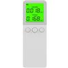 Klanata Monitor portatile della qualità dell'aria per HCHO e TVOC - Tester digitale di formaldeide e analizzatore dell'aria per uso interno - Monitoraggio dei dati in tempo reale con