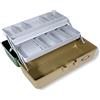 Lineaeffe Valigia Borsa Valigetta a 2 Piani 2 33.5 x 14.8 x 15.3 cm Porta Attrezzatura per Carpfishing e Altre Tecniche da Pesca