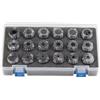 TARONIX Pinza ER AAA ER11 ER16 ER20 Set di pinze ER25 ER32 Alta precisione 0,003 mm Portautensili di bloccaggio Tornio Parti di macchine(AA (0.008mm),ER16-(12Pcs))