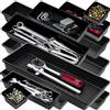 ONREVA Set di divisori per cassette degli attrezzi, vassoi extra large, organizer per cassette degli attrezzi e kit di stoccaggio, contenitori per cassetti per attrezzi da rotolamento, cacciaviti e