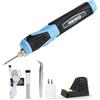 NEIKO Kit di saldatura wireless 40421A, mini penna per saldatore ricaricabile USB, calore rapido 180-400 °C, kit di saldatura elettrico, LED, batteria agli ioni di litio da 4 V, kit per saldatore