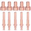 Candeon Kit ugello elettrodo taglierina al plasma Materiale in ottone resistente alle alte temperature per manutenzione MC60 MC100