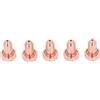 Candeon 9‑8227 Punte ugelli in ottone 5 pezzi per cannello per taglio al plasma Thermal Dynamics SL60 SL100