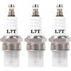 UYTGFO Adatto for motori di motoseghe e tosaerba Champion CJ8 RCJ6Y RCJ7Y, Stihl, Husqvarna, candela di ricambio for NGK BPMR7A L7T(3PCS)