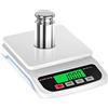 Steinberg Systems Steinberg Bilancia da Tavolo Bilancia di Precisione SBS-TW-10000 (10 kg / 1 g, 151 x 151 mm, Schermo LCD)