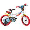 Tecnobike Shop Bici per Bambino Bicicletta Dino Bikes Bing Taglia 12 - 14 (Cerchio 14 Pollici)