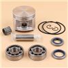 DORFEY Kit di guarnizioni for cuscinetti e fasce elastiche da 50 mm for motosega H-u-s-q-v-a-r-n-a 362 365 371 372 372XP, pezzi di ricambio for motore