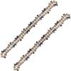 DIY-24H | 2 catene per sega 3/8 1,1 mm - 50 TG semi-scalpello, lunghezza di taglio 35 cm, compatibile con Stihl 009, 010, 011, 017, 018