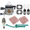 UYTGFO Adatto for carburatore Stihl FS55R 2-Mix FS38 2-Mix FS55 2-Mix 4140 120 0618 C1Q-S190 4140 120 0621 4140 120 0621 C1Q-S282C