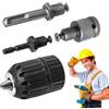 Generic Adattatore per punte da trapano per driver elettrico, 2-13 mm 1/2-20UNF, adattatore per punte da trapano esagonali da 1/4, accessori per utensili elettrici a cambio rapido, parte di ricambio per