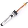 Walfront Penna a Mandrino Girevole Utensile per Tornitura in Legno Mandrino Regolabile Lunghezza 6 Mm Diametro Tornio Parti Accessori Meccanici(Taper Shank)
