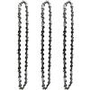 OZLCUA Catena Per Motosega 1/2/3/4 pezzi 12 pollici sega a catena 44DL 22 taglierina 3/8 LP .050 parte catena in acciaio for sega elettrica utensile da taglio for legno da giardino Motosega (Color : 3x C