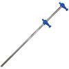 Roberto Sport Calcio Balilla ricambi Asta telescopiche rientranti 2 ometti Blu (terzini) mm 790 Diametro mm 18. Adatta per Modelli College Lift, College PRO, Export, Flexy, New Camp e Traditional