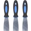 Plyisty 3 Pezzi Set di Coltelli Mastice, Raschietto per Coltello per Stucco in Acciaio Inossidabile, Strumento di Raschietto di Vernice per la Diffusione di Spackle e Fango del