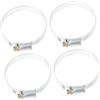 PLAFOPE Set di Fascette Stringitubo da 2 5 Pollici Morsetto di Montaggio per Estintore Morsetto per Vuoto Turbo per Casa Auto E Marina Stili multipli