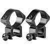 MyHaing Una Coppia di Anelli di Montaggio del cannocchiale ad Alto Profilo da 30 mm Supporto per mirino Ottico Resistente Base a Coda di Rondine 20MM Rail