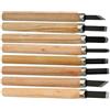YUANstore 12 pz/8 pz/6 pz Professionale Intaglio Legno Scalpello Coltello Mano Strumento Set per Base Dettagliato Carving Woodworkers Sgorbie