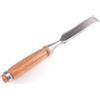 SAfweL Set di scalpelli for legno, set di scalpelli da 4 pezzi 1/4, 1/2, 3/4 e 1 (6 mm, 12 mm, 18 mm, 24 mm) con manici in legno, scalpello da carpentiere for la lavorazione del legno (Size : 24mm)