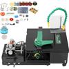 Generic Macchina per lucidatura gemme 1950W 5 in 1 Strumento lapidario Sega da tavolo a velocità variabile 800-12000RPM Macinatore per taglio, incisione e lucidatura di gioielli e pietre