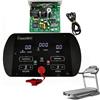 WGDBCN Scheda di Circuito Controller Universale for Tapis roulant 1-2,0 HP 1-4,0 HP Motore CC 90 V-260 V Display Console Tapis roulant(1-4.0HP W Incline)