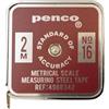 HIGHTIDE Penco/Penko Gz111 - Metro tascabile a nastro, colore: rosso