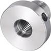 Eawfgtuw Adattatore per mandrino per tornitura del legno con filettatura da 18 mm, 25 mm, 33 mm, specifiche per supportare interfacce di montaggio standard (da 25 mm a 18 mm)