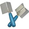 Giwnhvx Set di 2 attrezzi angolari, coltello angolare interno e coltello angolare esterno con impugnatura morbida, angolo per intonacare gli angoli
