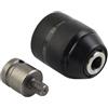 ERNZI 3/8-24UNF Filettatura 0.8mm-10mm Mandrino autoserrante Trapano a percussione elettrico Pinza Apparecchio Strumenti Convertitore a cambio rapido