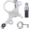 DUANXY Kit ingranaggi a vite senza fine per pompa dell'olio per motoseghe Stihl MS271, MS271C, MS291, MS291C, sostituisce 1141 640 3203