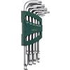 SATA ST09715 - Set di 9 chiavi Torx con punta a sfera lunga, antimanomissione