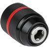 Sluffs Mandrino per trapano manuale senza chiave da 1 PC, Mandrino per trapano in metallo senza chiave con grande forza di serraggio, Attacco 1/2-20UNF Mandrino per trapano autoserrante da 2~13 mm