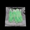 Tigofly 12 pezzi 6 cm in gomma luminosa a forma di calamaro, esche artificiali che si illuminano al buio, morbide, per tonno, pesce vela, pesci vela, esche artificiali (colore 2)