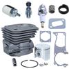 LIWaaGe Kit cilindro pistone da 44 mm for motoseghe Hus 340 345 346XP 350 351 353 503869971 503 89 44-01 503 86 25-01
