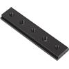 xiaopang 1 pezzo T-Slider per T-Slot M6/M8 T-Track Slider Dado scorrevole in lega di alluminio Slot a T per strumenti di lavorazione del legno Jigs Vite di fissaggio (100 mm nero)