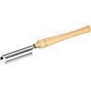 XUANSHIYA 1 pz 45 mm HSS sgorbia for sgrossatura, lunghezza 470 mm lavorazione del legno scalpello grezzo for tornio for legno utensili con manico in legno raschietto for sgorbia for billette