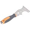 LiebeWH Coltello per Stucco Multifunzionale 16 in 1 - Raschietto per Rimozione Vernice con Lama in Acciaio Inossidabile di Alta qualità per Uso Versatile - Ideale per Progetti Interni Ed