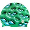 ARENA CUFFIA ARENA SILICONE SWIM CAP MONO COLORE CUFFIE NUOTO POP ART HD CAP VERDE