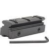 AWETHE Red Dot Scope Mount 11mm Coda di rondine a 20mm Adattatore Tessitore Ottica Sight Rail Converter con Chiave a brugola (un pezzo)