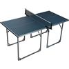 NG Biliardi Tavolo da Ping Pong Split Pieghevole 182 cm (Blu) 182x91x76 cm