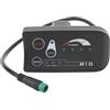 Tomotato Display a LED per Bici Elettrica, Pannello Display per Scooter Elettrico 36V con Connettore per Controller Cavo a 5 Fili (36 V)
