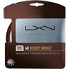 Luxilon Wilson Corda da Tennis Luxilon, 4G Desert Bronze 125, Controllo Ottimale, Maggiore Flessibilità e Resistenza, Poliestere