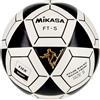 MIKASA Pallone da calcio FT5 Goal Master, nero/bianco, misura 5